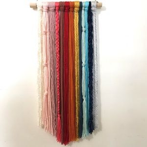 Summer Day 25” Yarn Wall Hanging Tapestry